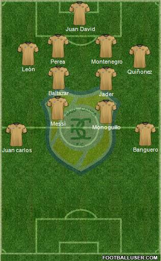 CD Itagüí Ditaires Formation 2012