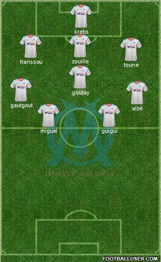 Olympique de Marseille Formation 2012