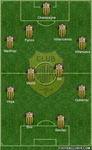 Olimpo de Bahía Blanca Formation 2012