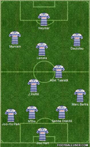 Queens Park Rangers Formation 2012