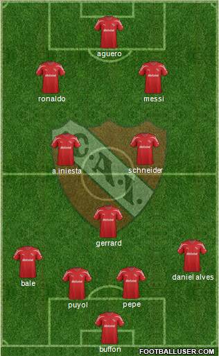 Independiente Formation 2012