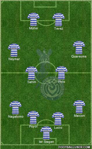 MSV Duisburg Formation 2012