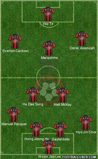 OGC Nice Côte d'Azur Formation 2012