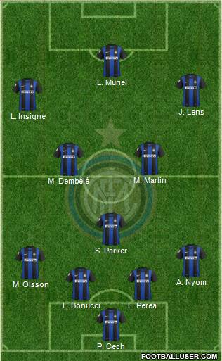 F.C. Internazionale Formation 2012