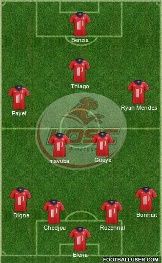 LOSC Lille Métropole Formation 2012