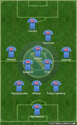 Napoli Formation 2012
