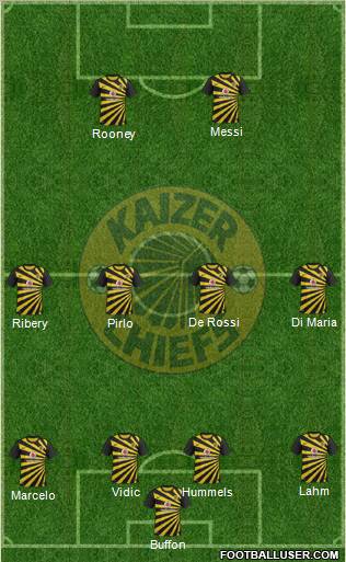 Kaizer Chiefs Formation 2012