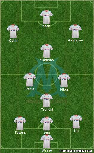 Olympique de Marseille Formation 2012