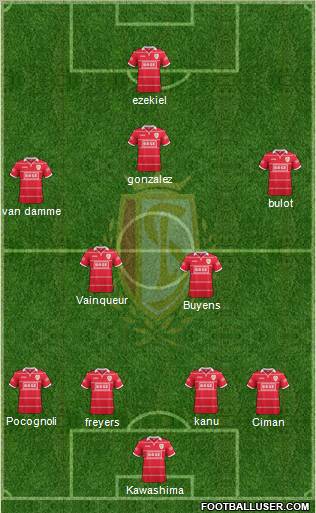 R Standard de Liège Formation 2012