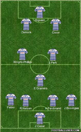 Queens Park Rangers Formation 2012