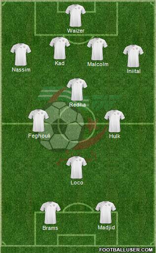 Algeria Formation 2012