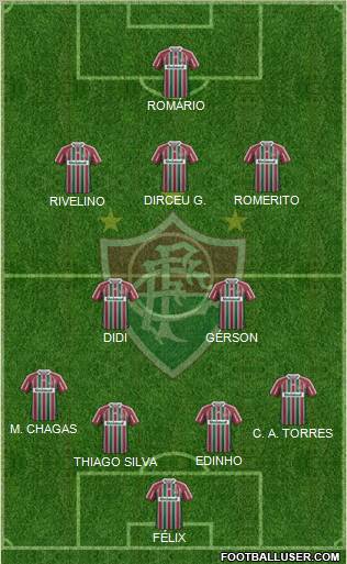 Fluminense FC Formation 2012