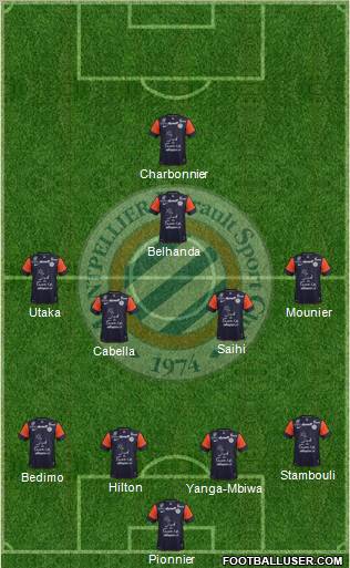 Montpellier Hérault Sport Club Formation 2012