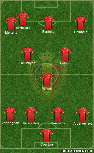 Belgium Formation 2012