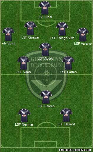 FC Girondins de Bordeaux Formation 2012