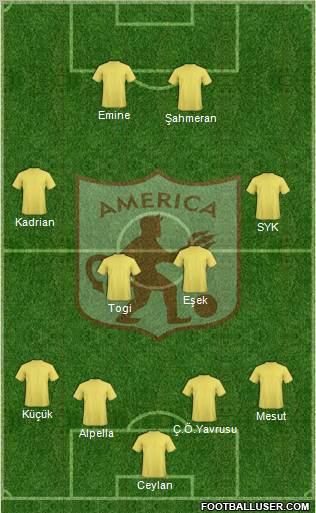 CD América de Cali Formation 2012