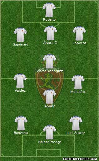 R. Zaragoza S.A.D. Formation 2012
