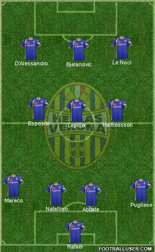 Hellas Verona Formation 2012