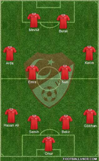 Turkey Formation 2012