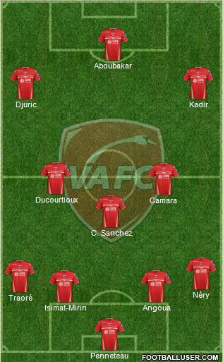 Valenciennes Football Club Formation 2012