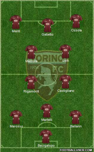 Torino Formation 2012
