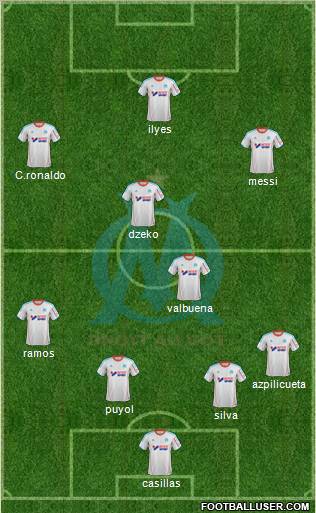 Olympique de Marseille Formation 2012