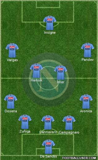 Napoli Formation 2012