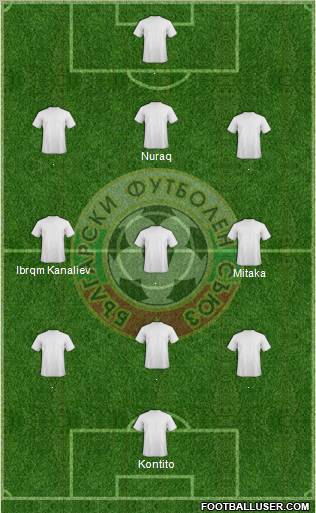 Bulgaria Formation 2012