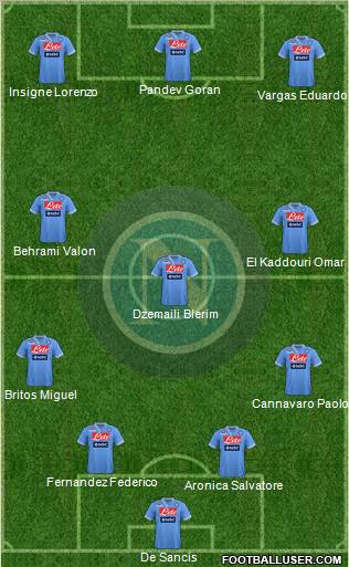 Napoli Formation 2012