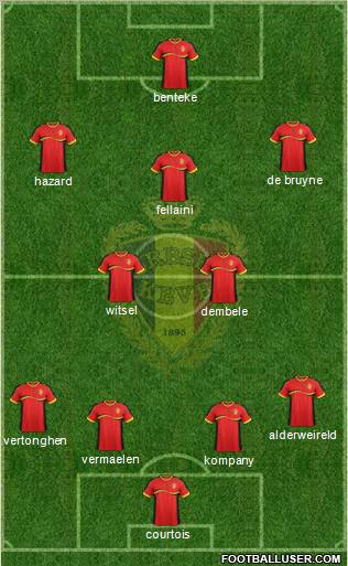 Belgium Formation 2012