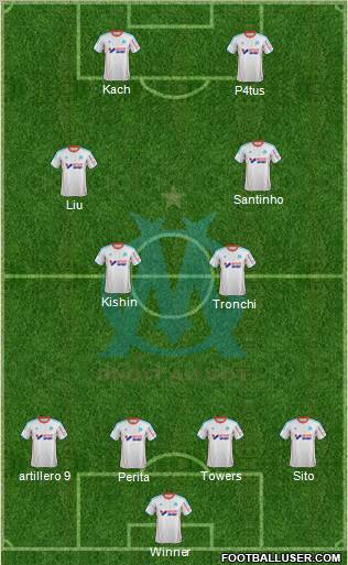 Olympique de Marseille Formation 2012