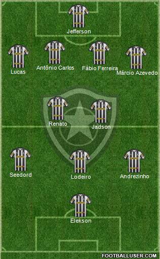 Botafogo FR Formation 2012