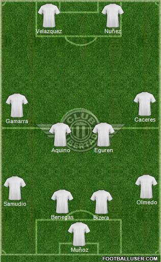 C Libertad Formation 2012