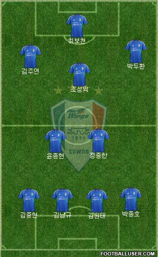 Suwon Samsung Blue Wings Formation 2012