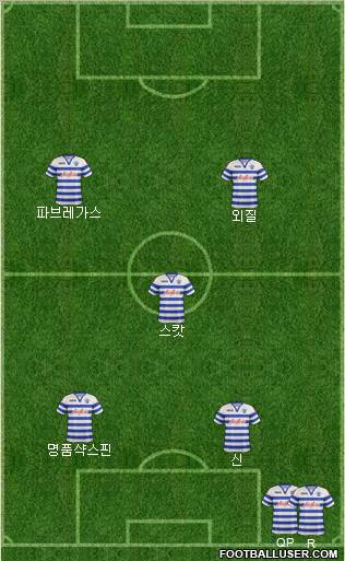Queens Park Rangers Formation 2012