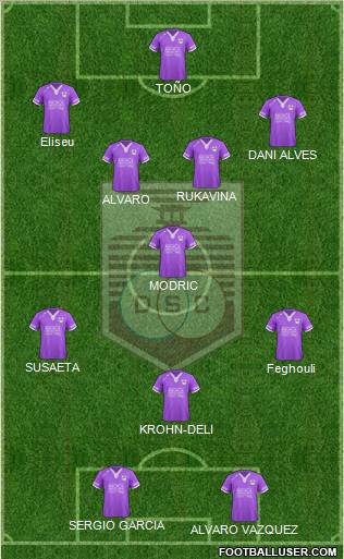 Defensor Sporting Club Formation 2012