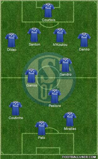 FC Schalke 04 Formation 2012