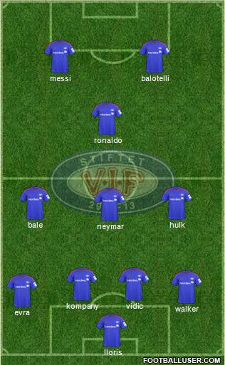 Vålerenga Fotball Formation 2012