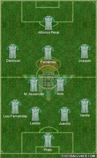 Real Betis B., S.A.D. Formation 2012