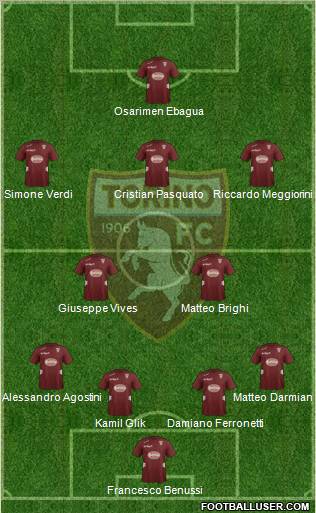 Torino Formation 2012