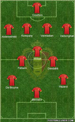 Belgium Formation 2012