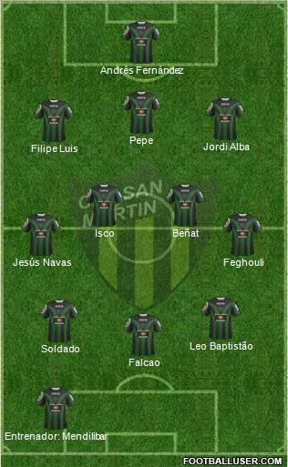 San Martín de San Juan Formation 2012