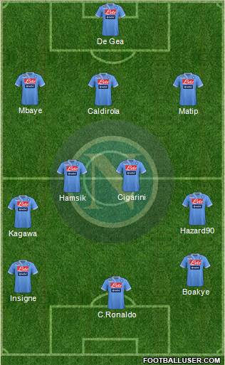 Napoli Formation 2012
