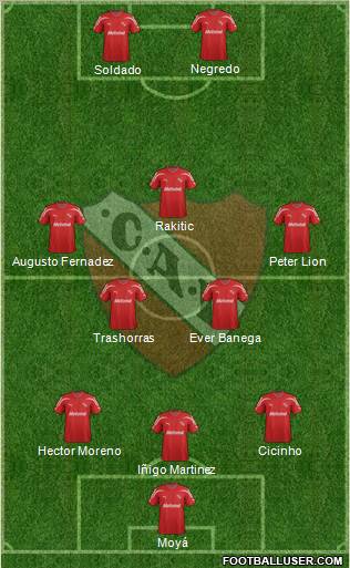 Independiente Formation 2012