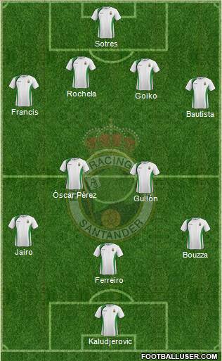 R. Racing Club S.A.D. Formation 2012