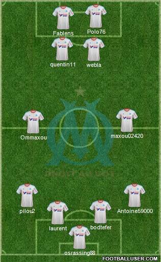 Olympique de Marseille Formation 2012