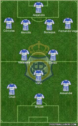 R.C. Recreativo de Huelva S.A.D. Formation 2012
