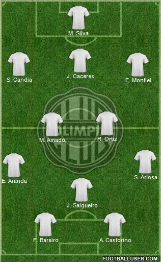 C Olimpia Formation 2012