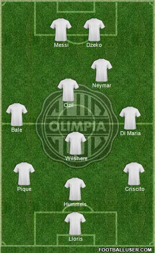 C Olimpia Formation 2012