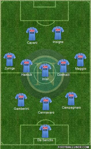 Napoli Formation 2012